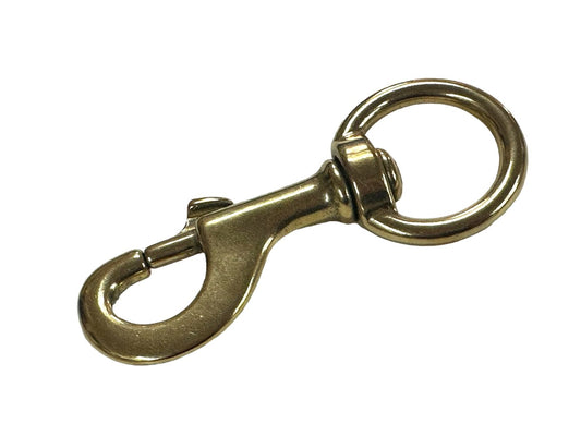 1 1/4" Brass Snap Hook