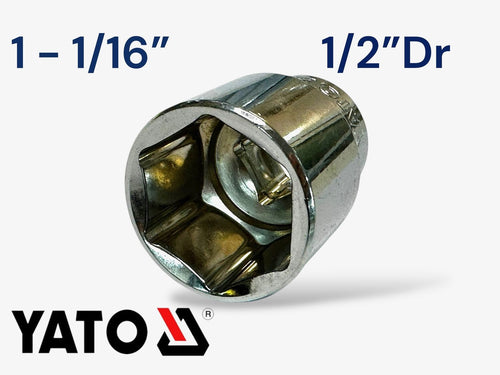 1 1/16” Socket 1/2"Dr